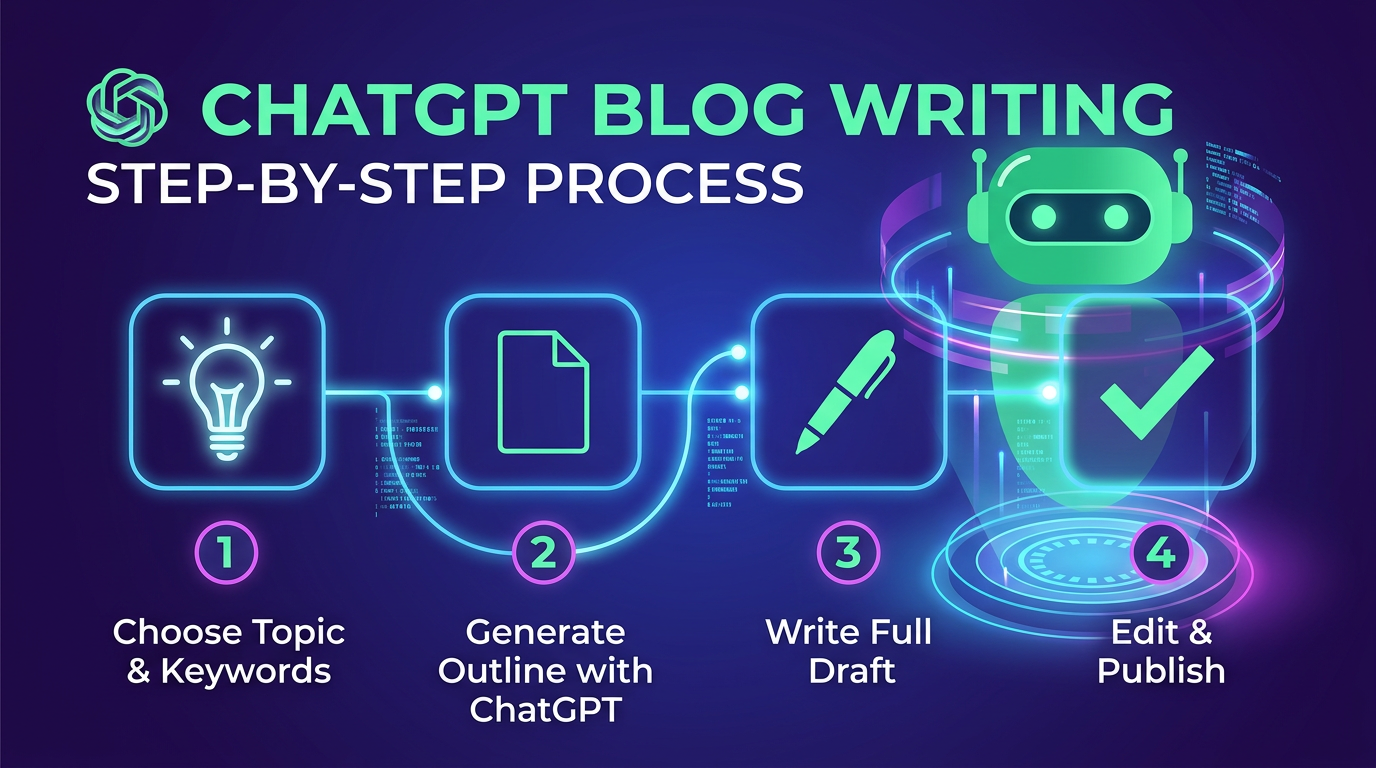 ChatGPT Blog Writing Step-by-Step Process
