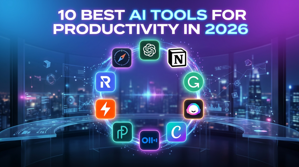 10 Best AI Tools for Productivity in 2026