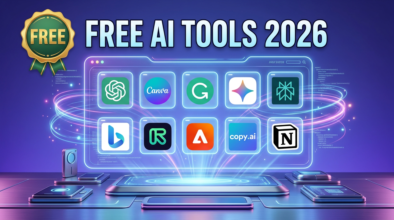 Best Free AI Tools You Need in 2026