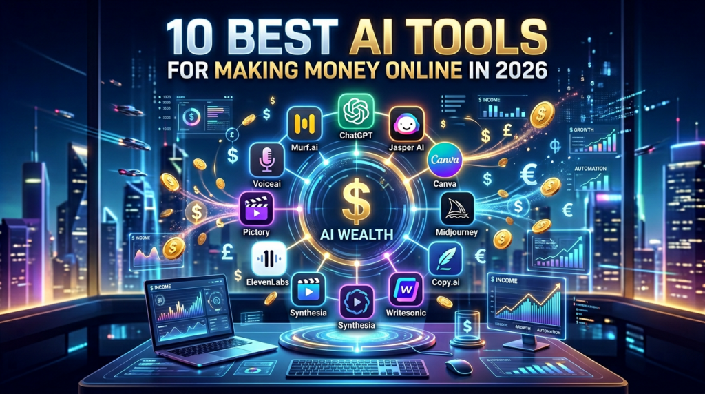 10 Best AI Tools for Making Money Online in 2026