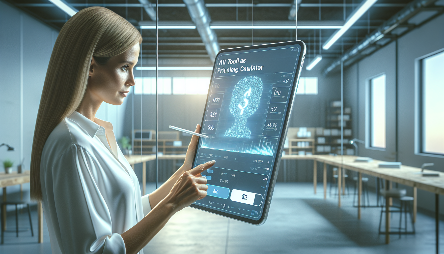 Creator comparing AI tool pricing calculator