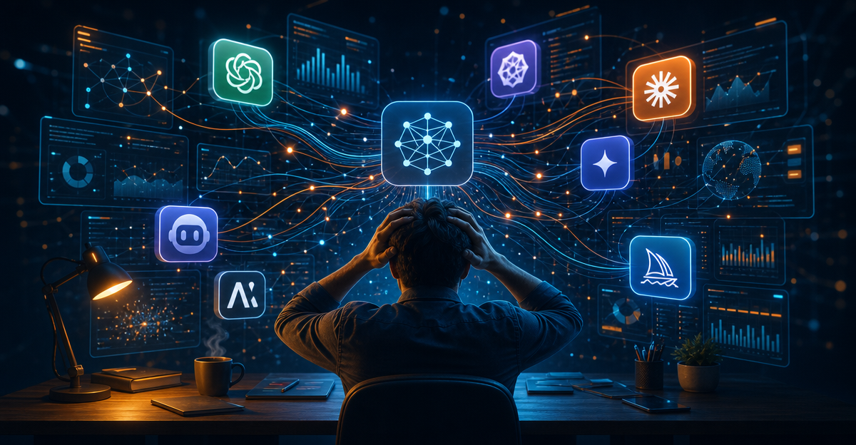 overwhelmed marketer multiple ai platforms