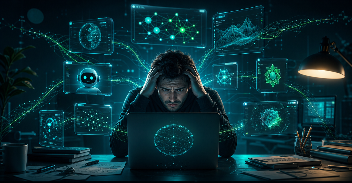creator struggling multiple ai tools