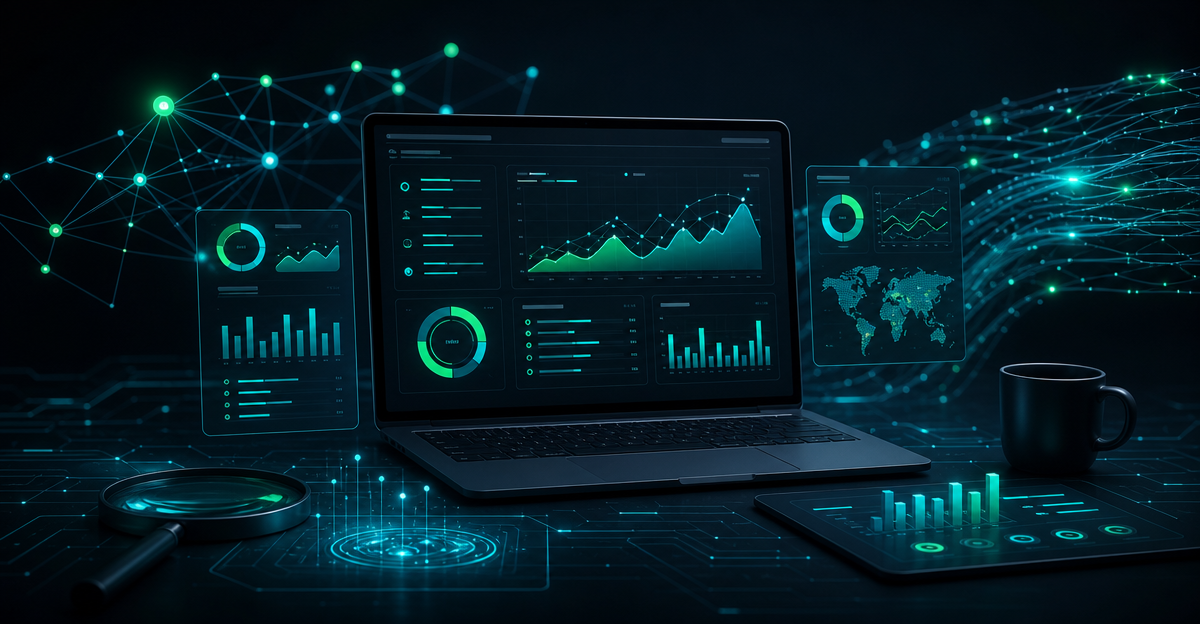 minimal SEO tool dashboard setup