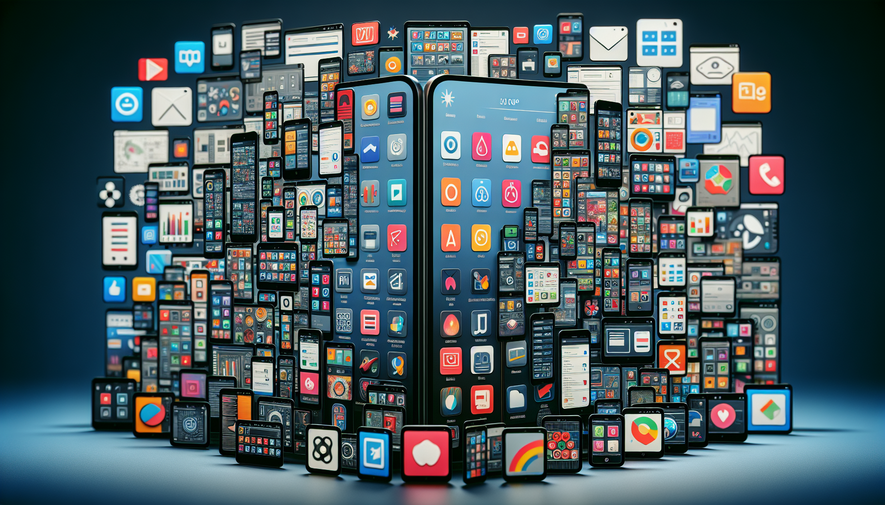 multiple productivity apps cluttered screen