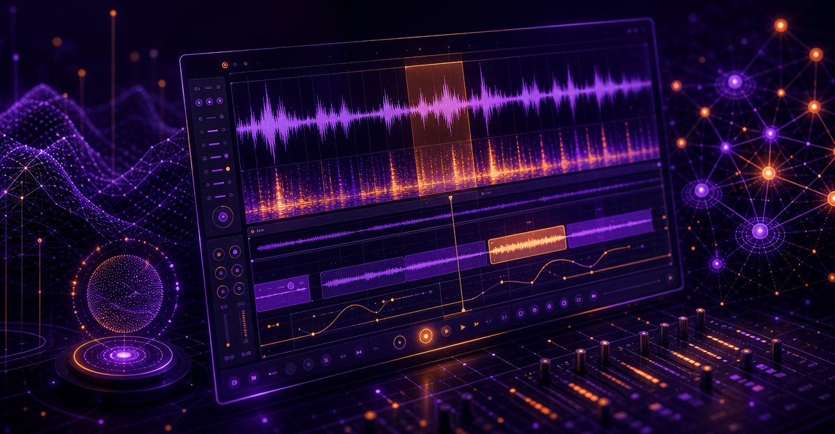 audio waveform editing software timeline