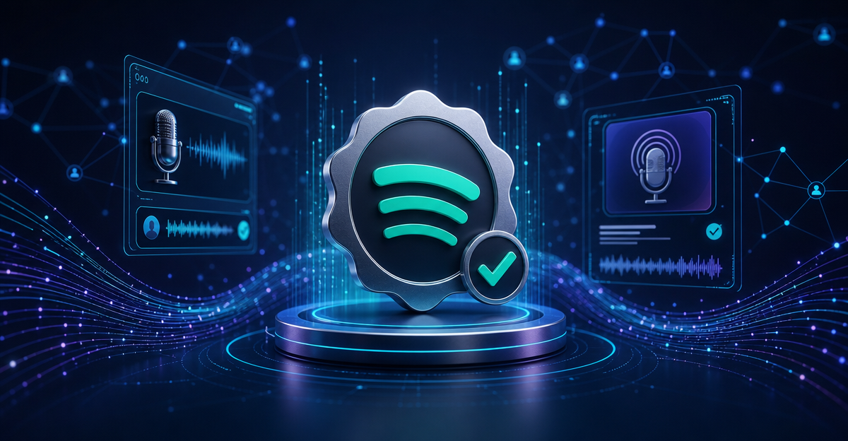  spotify trust badge podcast verification