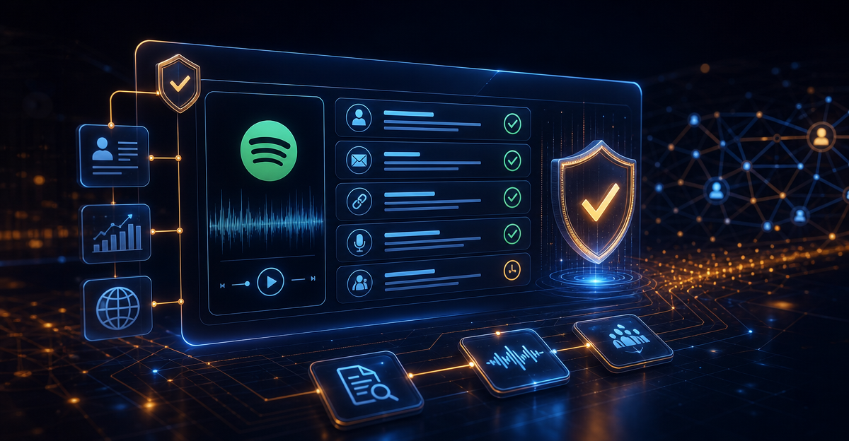 spotify podcast verification requirements dashboard