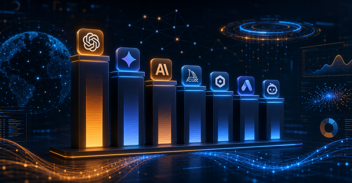 AI tool ranking comparison chart