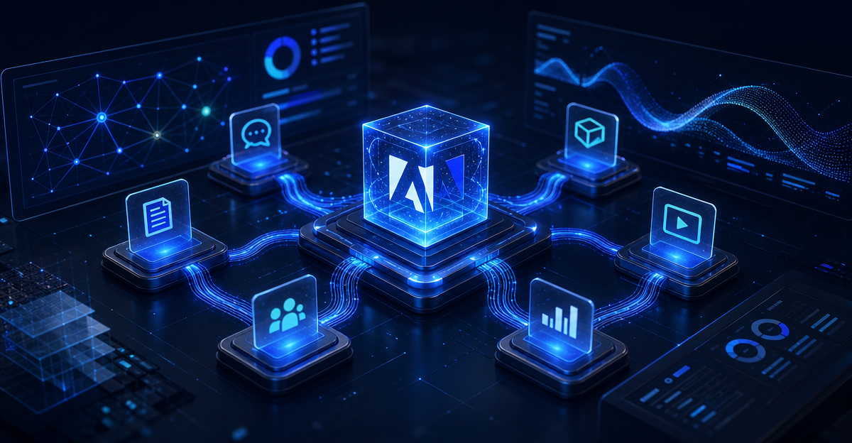 Adobe AI agent platform interface