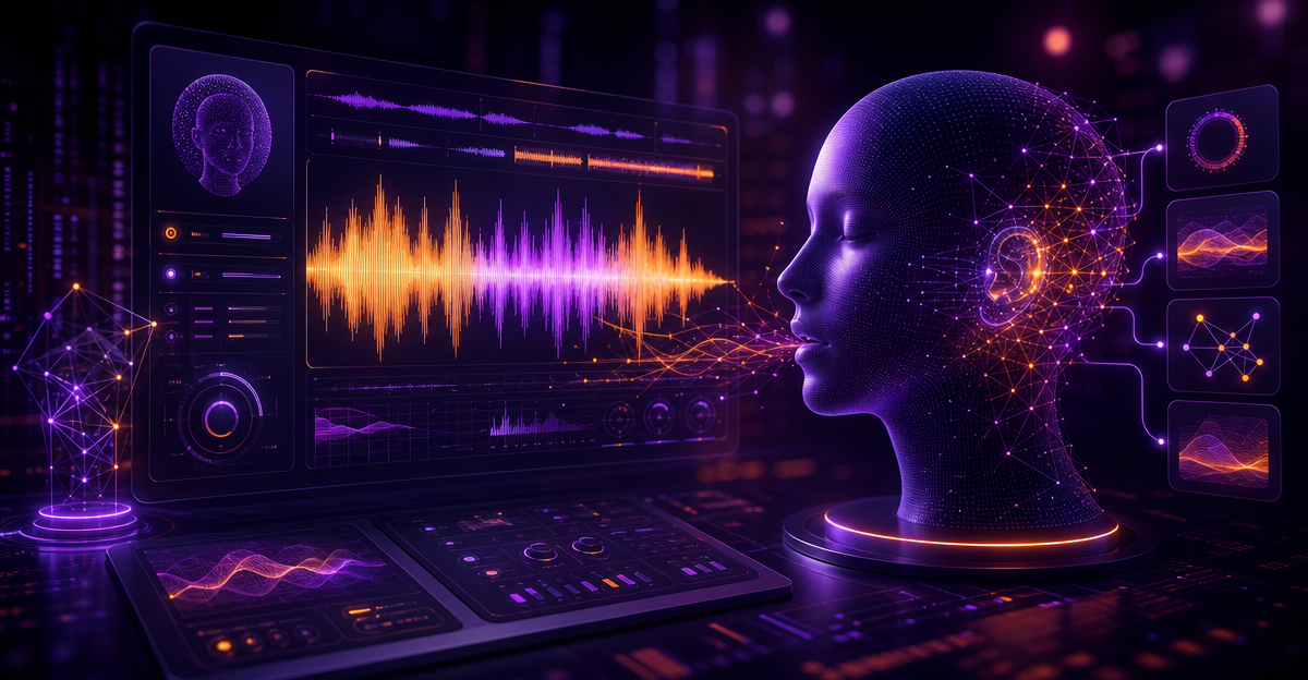 voice cloning software waveform audio editing