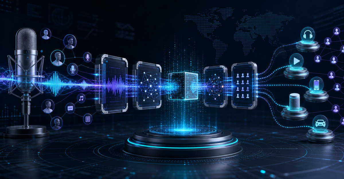 podcast platform algorithm content supply chain