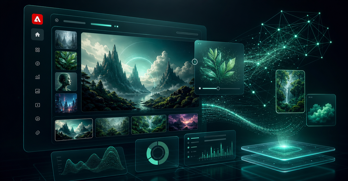 Adobe Firefly marketing campaign interface