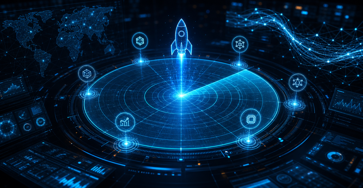 AI product launch radar screen